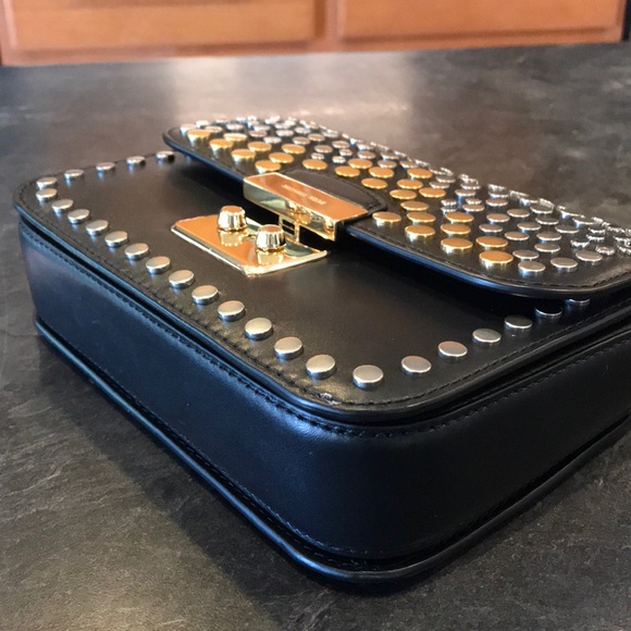 *SOLD* Michael Kors Jenkins Stud Crossbody - Picture 4 of 8